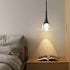 Simple Drop-Shaped Crystal Pendant Lamp