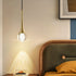 Simple Drop-Shaped Crystal Pendant Lamp
