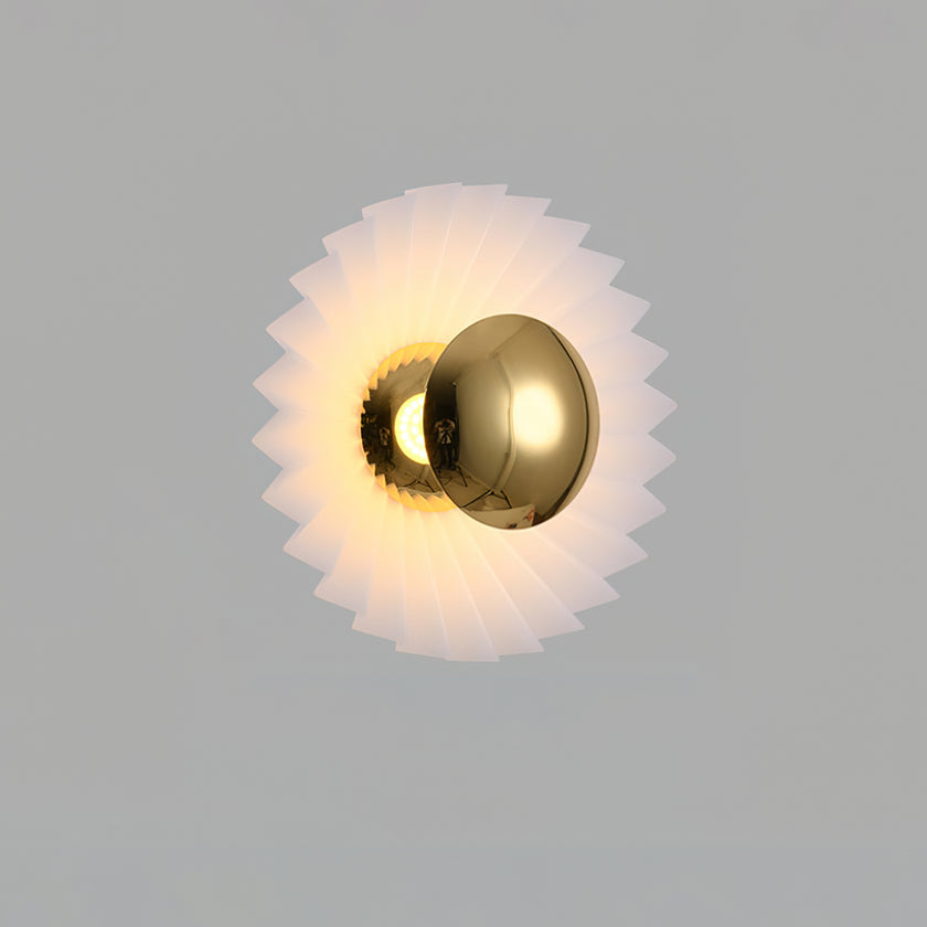 Stacked Paper Wall Lamp