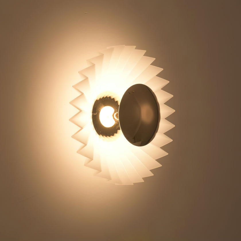 Stacked Paper Wall Lamp