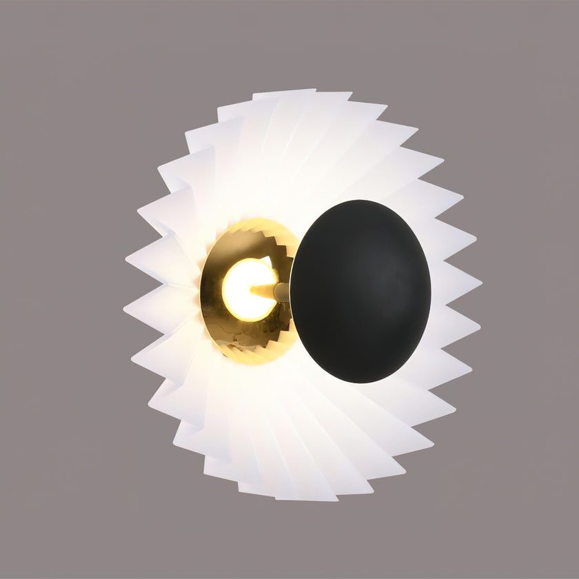 Stacked Paper Wall Lamp