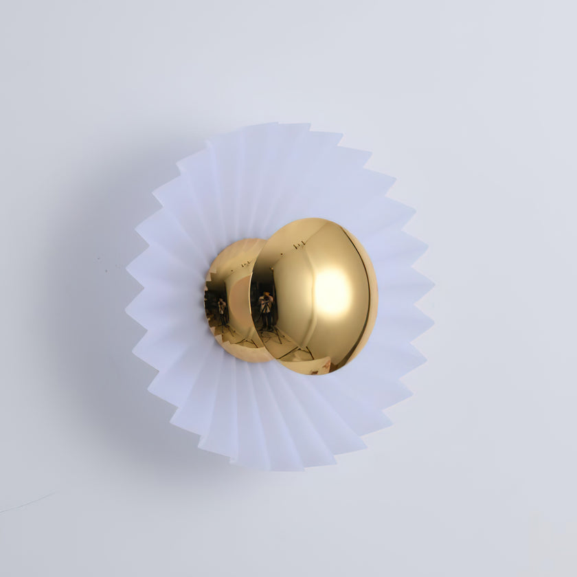 Stacked Paper Wall Lamp