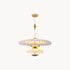 Stacked Paper Chandelier