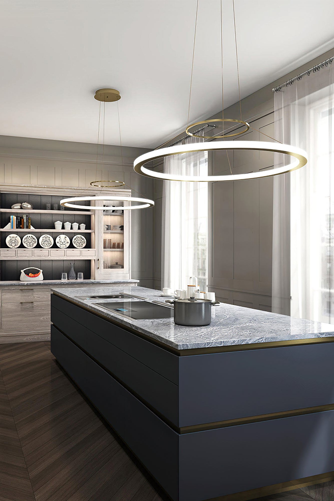 Star Rail Suspension Pendant Lamp