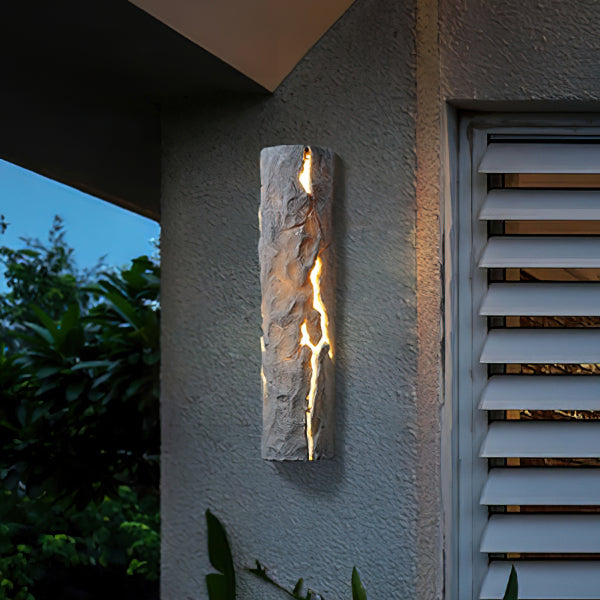 Stone Outdoor Wall Light