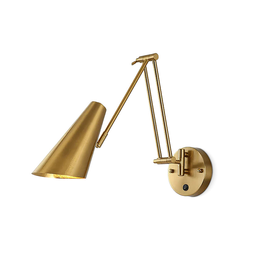 Applique murale à bras oscillant