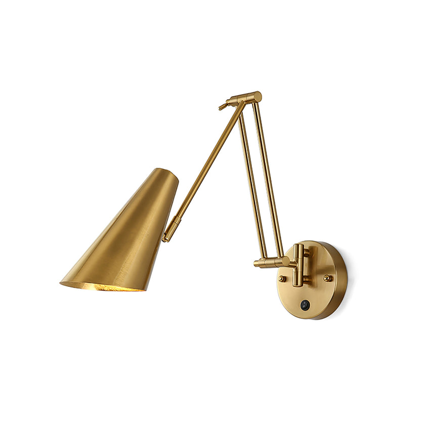 Applique murale à bras oscillant