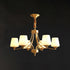 Tapered Glass Chandelier