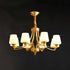 Tapered Glass Chandelier