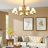 Tapered Glass Chandelier