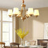 Tapered Glass Chandelier