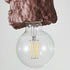 Terracotta Rock Pendant Light