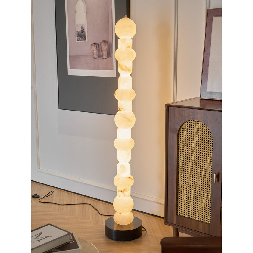Tribeca Alabaster Floor Lamp