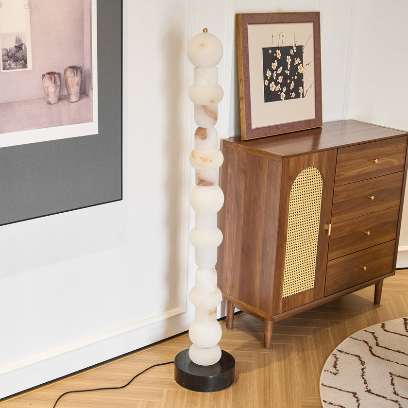Tribeca Alabaster Floor Lamp