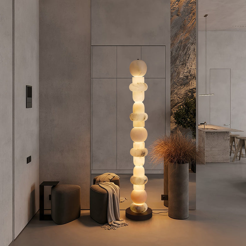 Tribeca Alabaster Floor Lamp