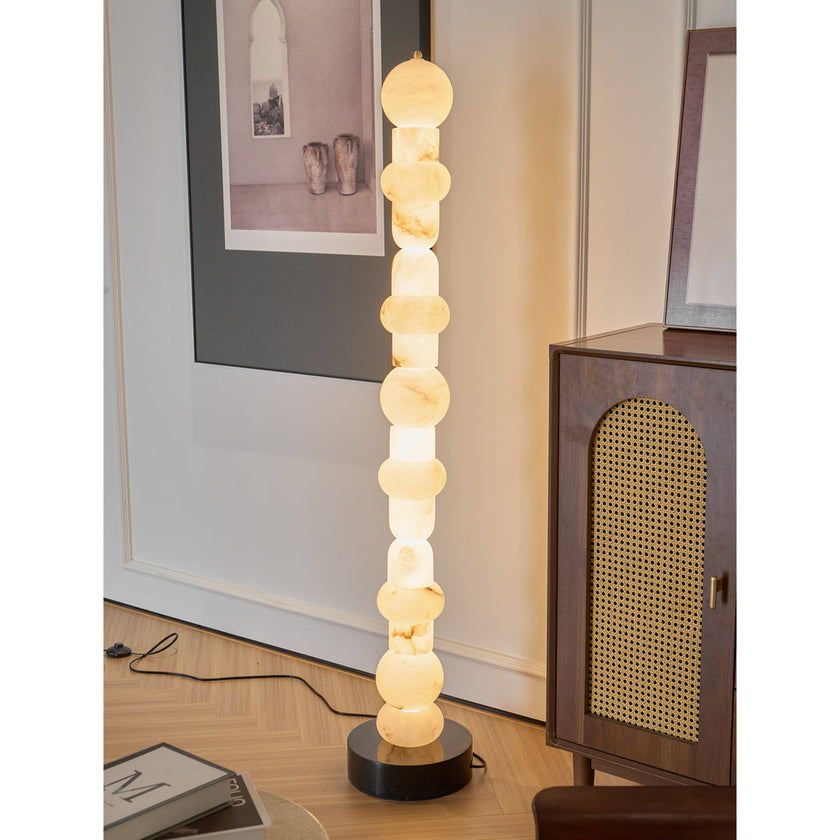 Tribeca Alabaster Floor Lamp
