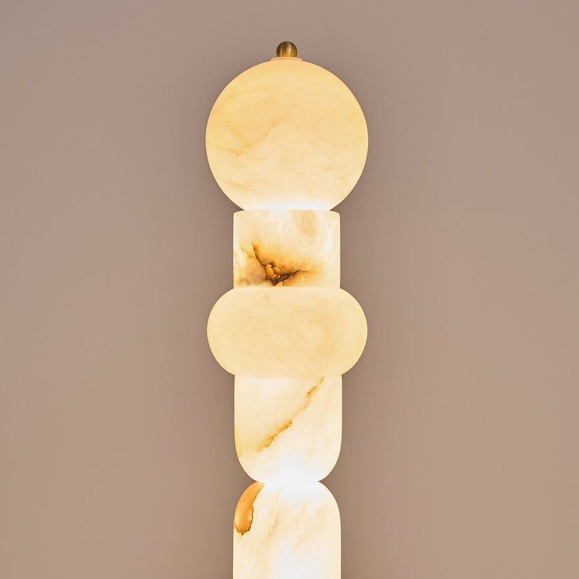 Tribeca Alabaster Floor Lamp