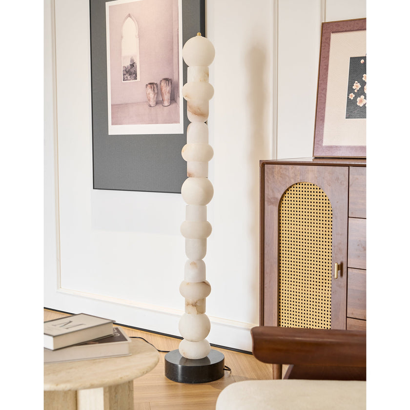 Tribeca Alabaster Floor Lamp