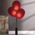 Triple Floral Floor Lamp