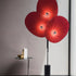 Triple Floral Floor Lamp