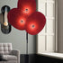 Triple Floral Floor Lamp