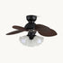 Tropica Palm Ceiling Fan Light