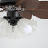 Tropica Palm Ceiling Fan Light