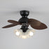 Tropica Palm Ceiling Fan Light
