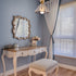 Umbrella Brass Glass Chandelier