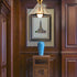 Umbrella Brass Glass Chandelier
