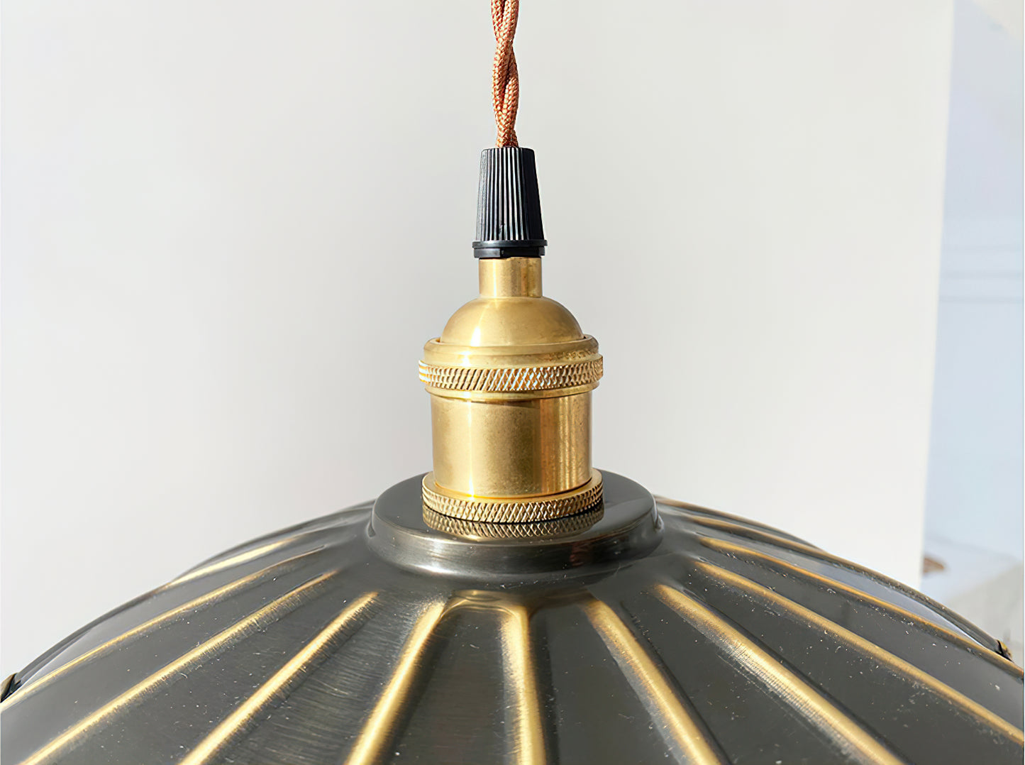 Umbrella Brass Pendant Lamp