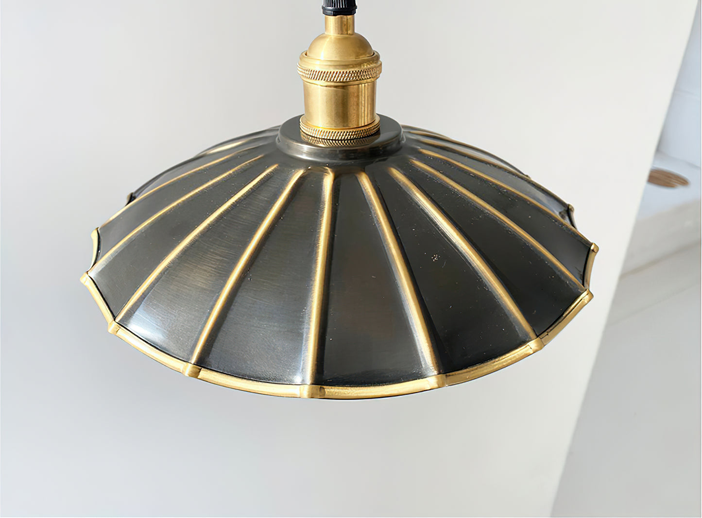 Umbrella Brass Pendant Lamp