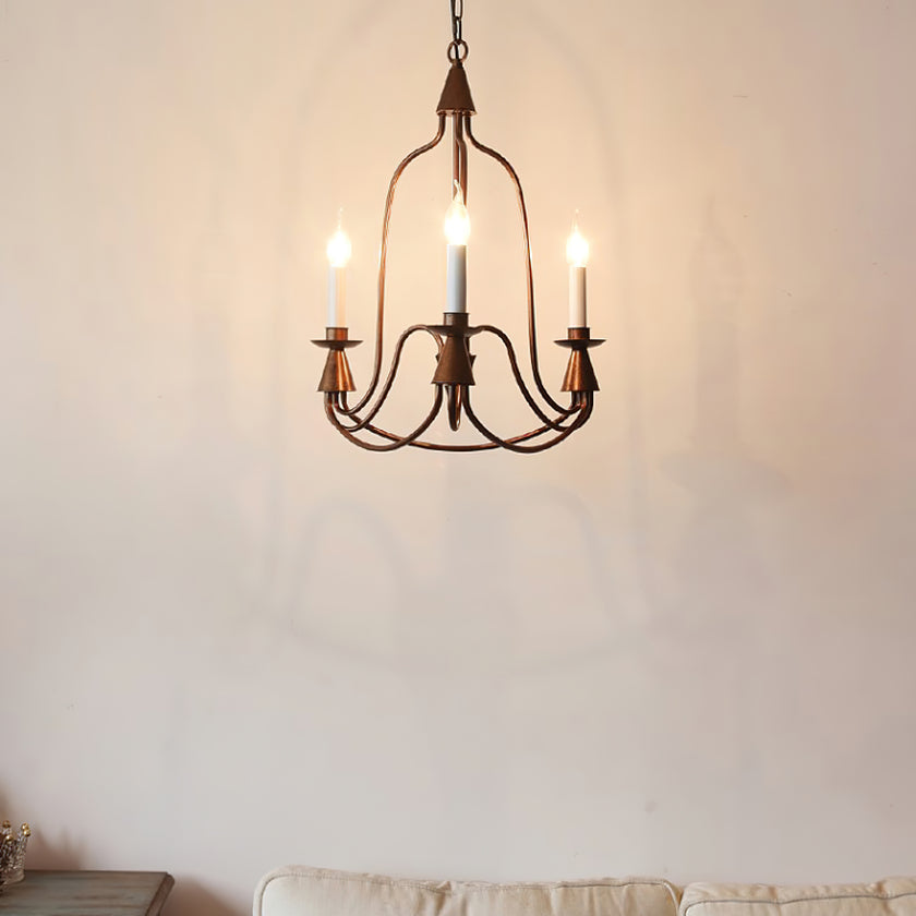 Vintage Candlestick Chandelier