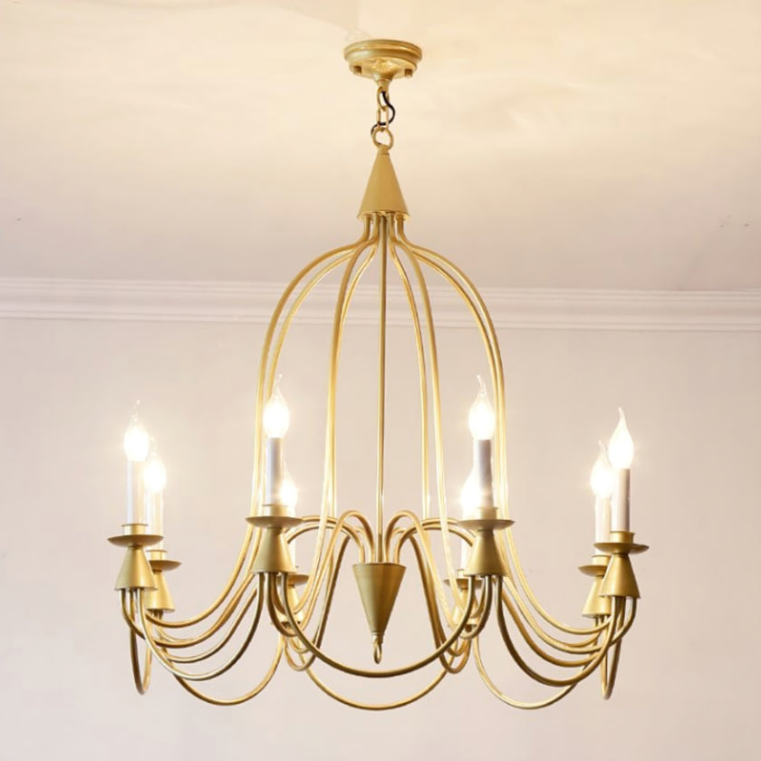 Vintage Candlestick Chandelier