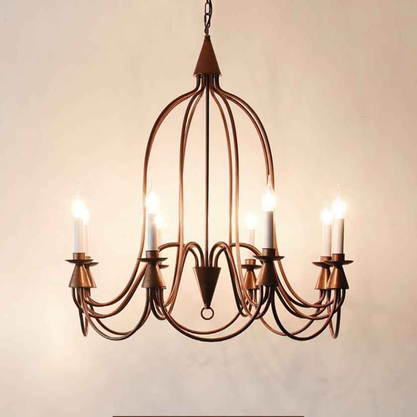 Vintage Candlestick Chandelier