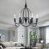 Vintage Candlestick Chandelier