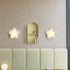Warm Flower Resin Wall Lamp