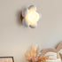Warm Flower Resin Wall Lamp