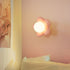 Warm Flower Resin Wall Lamp