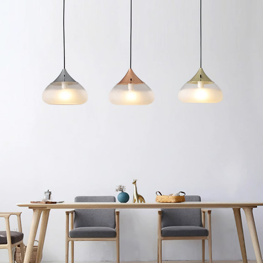 Water Drop Glass Pendant Light