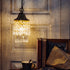 Wind Chime Crystal Pendant Light