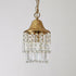 Wind Chime Crystal Pendant Light