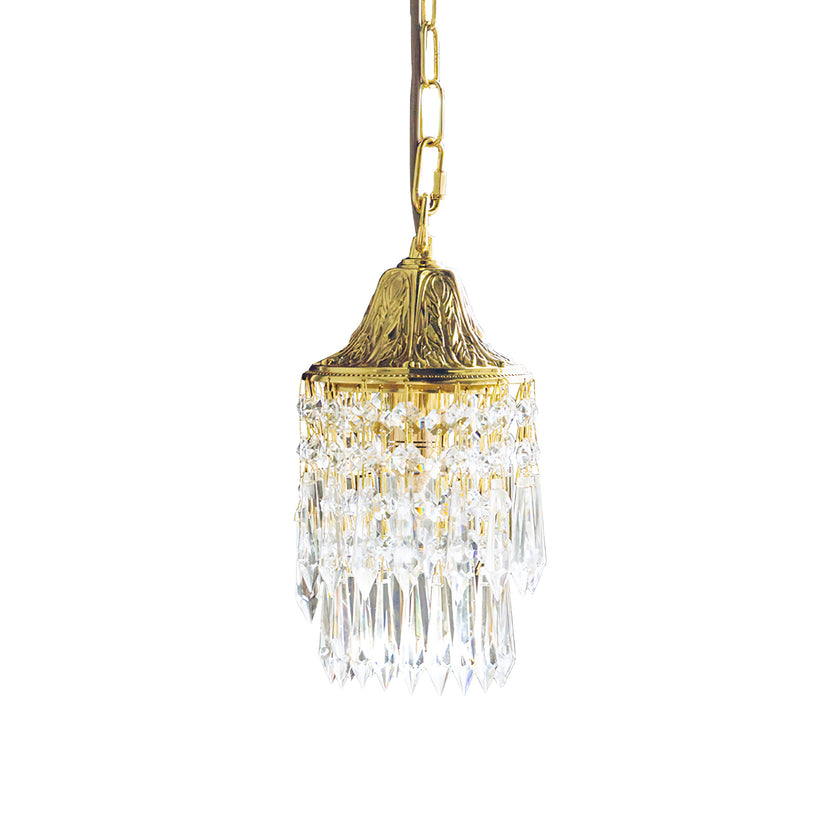 Wind Chime Crystal Pendant Light