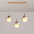 Wood Fruit Pendant Lamp