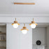 Wood Fruit Pendant Lamp