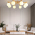 Wooden Helm Chandelier