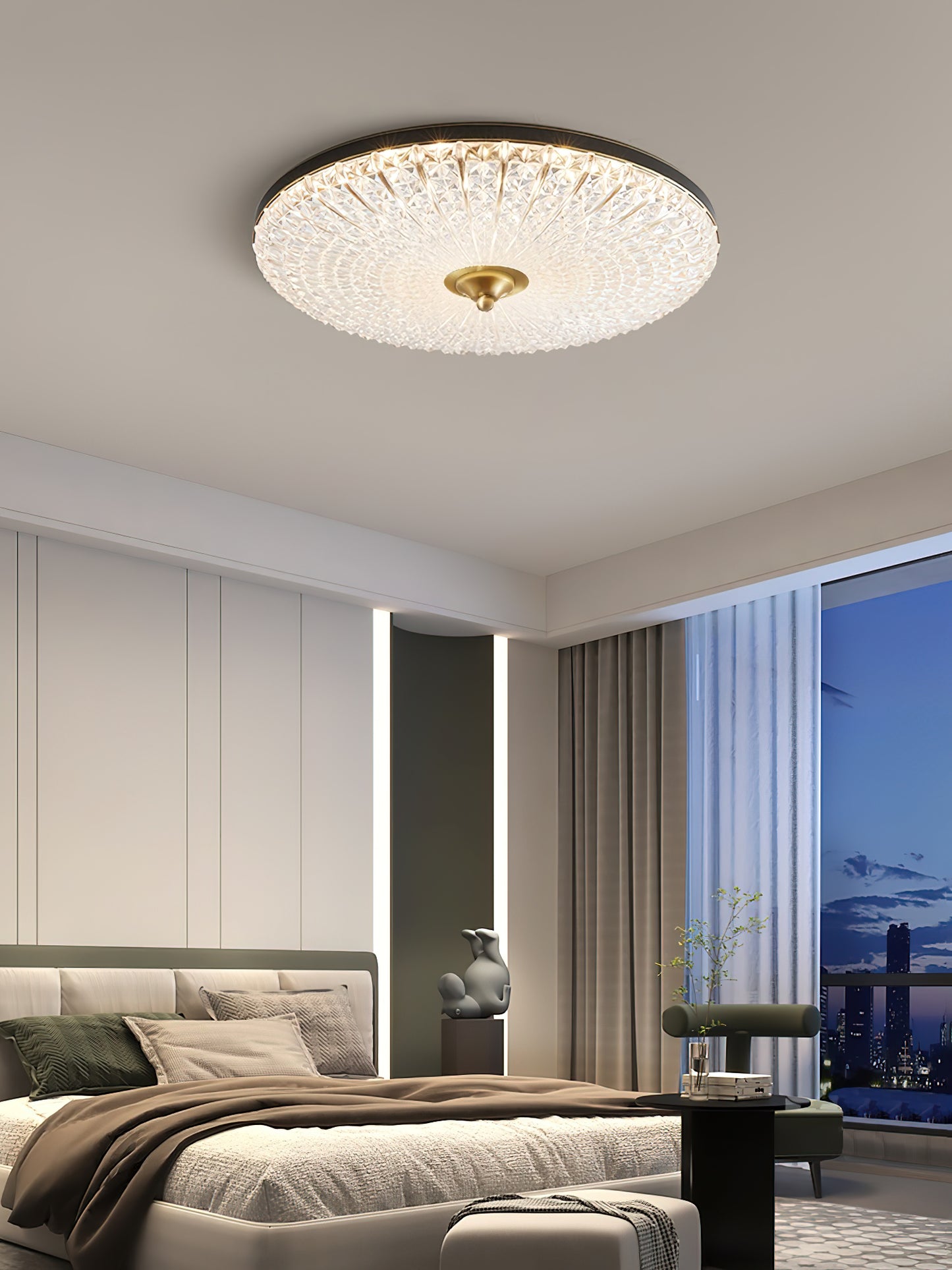 Retro Round Ceiling Lamp