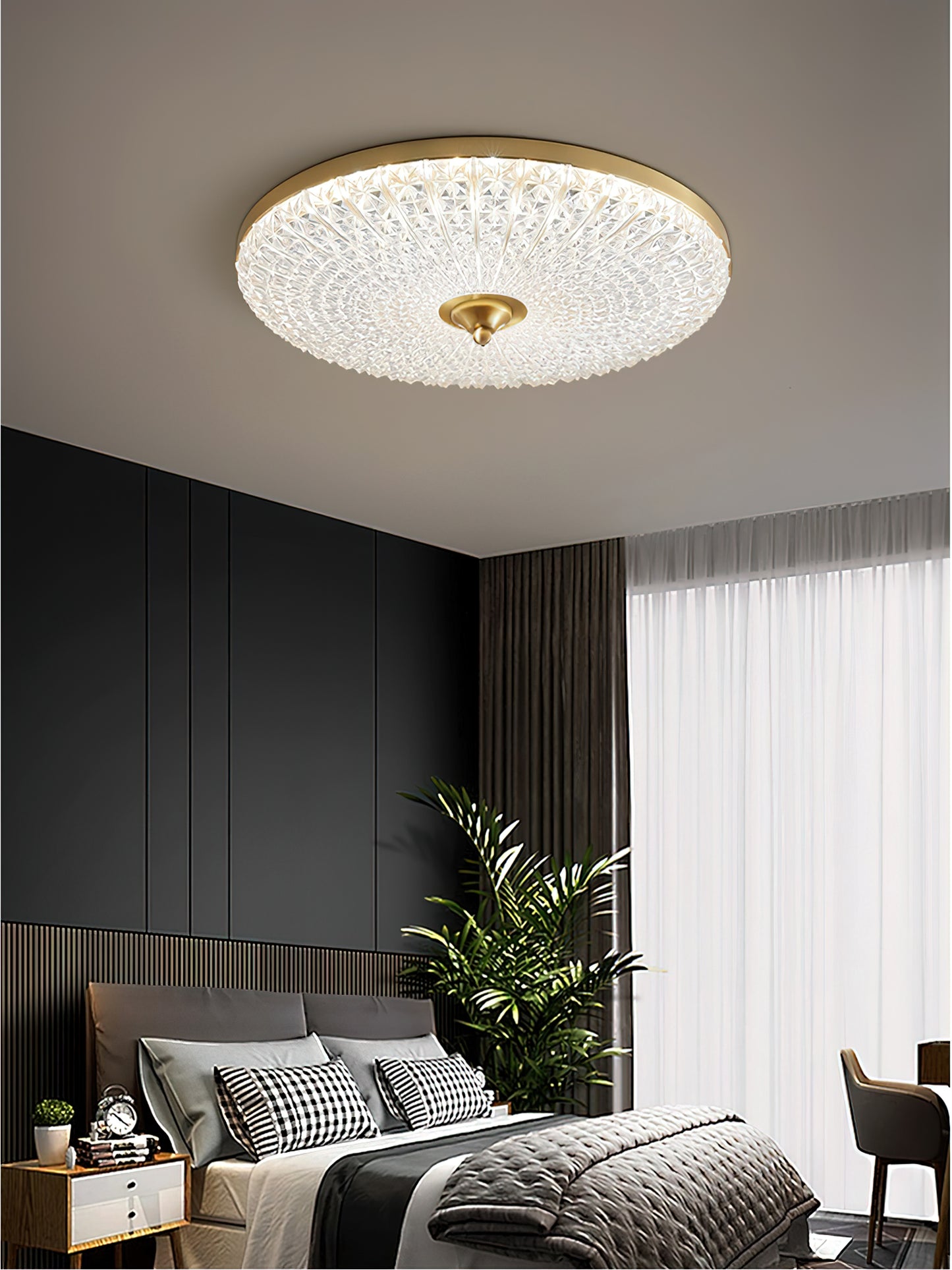 Retro Round Ceiling Lamp