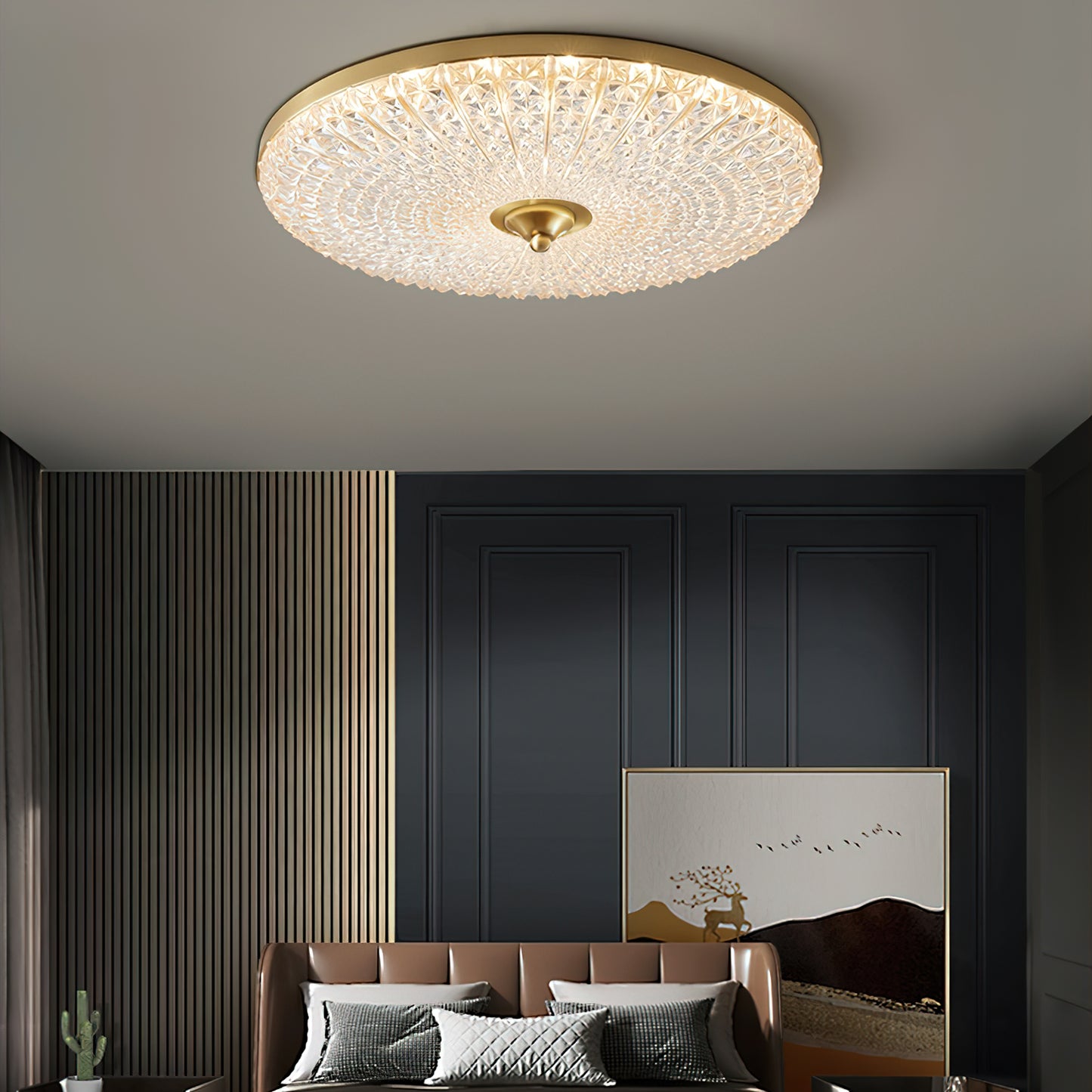 Retro Round Ceiling Lamp