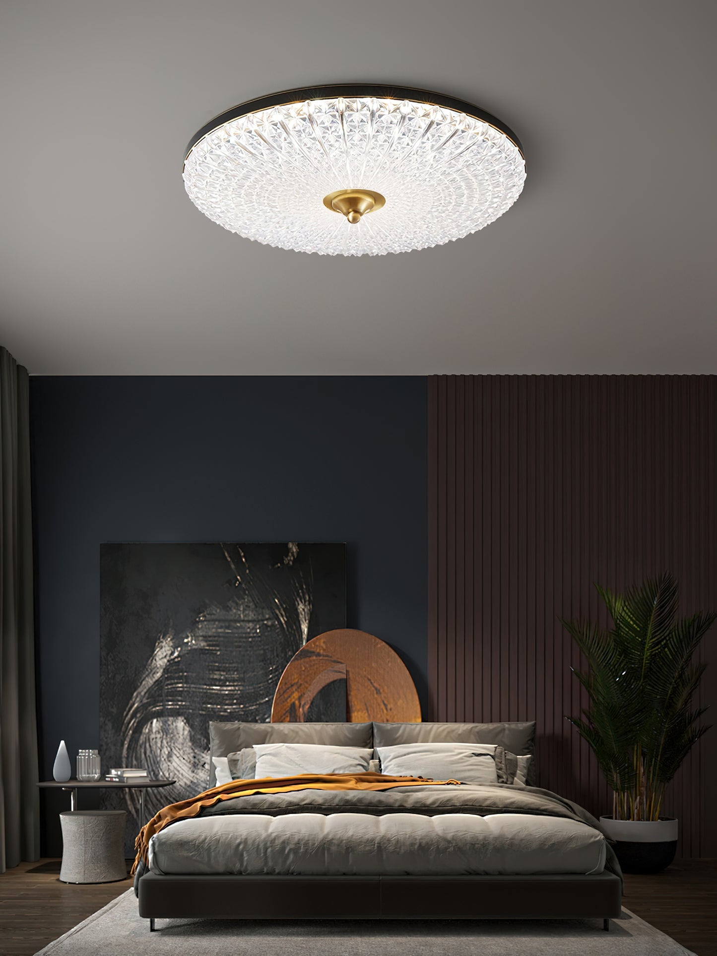 Retro Round Ceiling Lamp